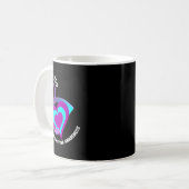 Ein Überlebender unterstützt das Bewusstsein für S Kaffeetasse (Vorderseite Links)