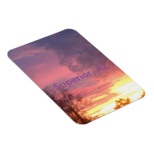 Ein überlegener Sonnenuntergang Magnet