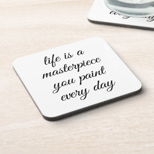 Ein überlegener Untersetzer aus Kunststoffen (Linke Seite)