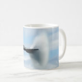 Ein Überschallknall Kaffeetasse (VorderseiteRechts)