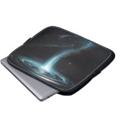 EIN UFO LAPTOPSCHUTZHÜLLE (Vorne Knopf)