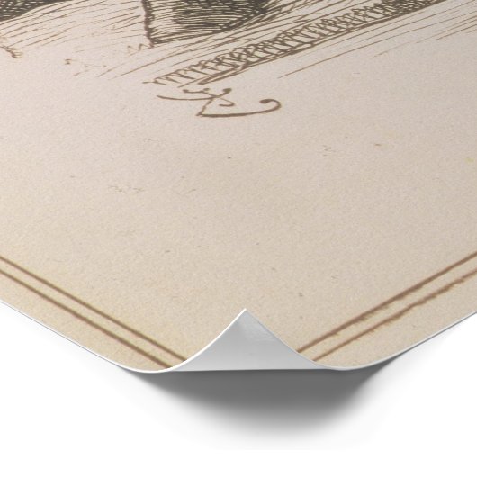 Ein "Ugly Rush" Poster (Ecke)