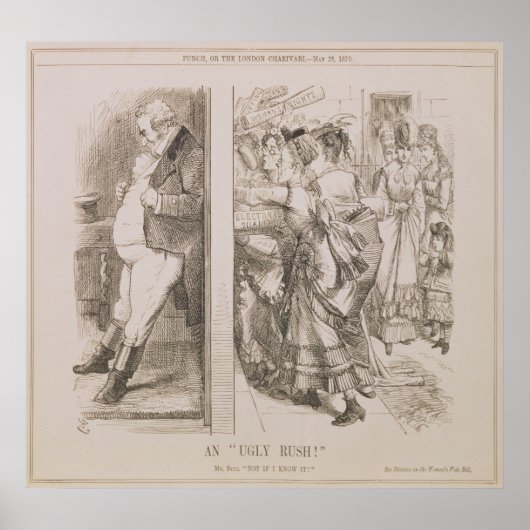 Ein "Ugly Rush" Poster (Vorne)