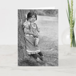 Ein Umatilla Girl Karte