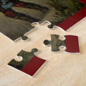 Ein Umfall im Schnee großes Puzzle (Seite)