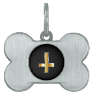 Ein umgekehrtes Kreuz das Kreuz von St Peter Tiermarke