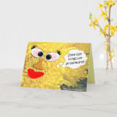 Ein umgezaubert Mum passt jedes Ereignis an Karte (Gelbe Blume)