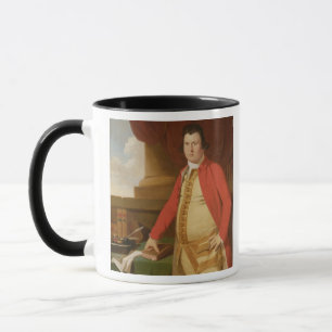 Ein unbekannter Mann, c.1764-69 (Öl auf Leinwand) Tasse