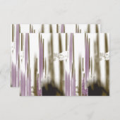 Ein unberührter See inmitten schneebedeckter Berge Begleitkarte (Vorne/Hinten)