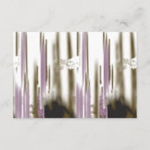 Ein unberührter See inmitten schneebedeckter Berge Begleitkarte (Rückseite)