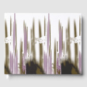 Ein unberührter See inmitten schneebedeckter Berge Gästebuch (Vorderseite)