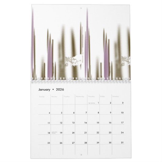 Ein unberührter See inmitten schneebedeckter Berge Kalender (Jan 2026)