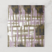 Ein unberührter See inmitten schneebedeckter Berge Platzkarte (Außenseite Aufgefaltet)