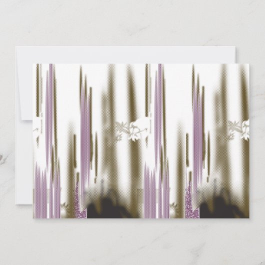 Ein unberührter See inmitten schneebedeckter Berge Save The Date (Rückseite)