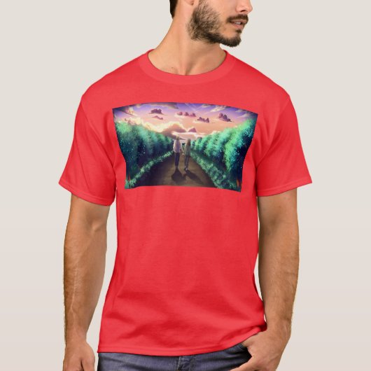 Ein und derselbe Weg Freund T-Shirt (Vorderseite)