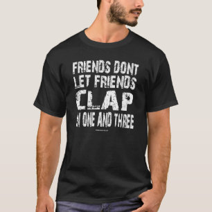 Ein und drei T-Shirt