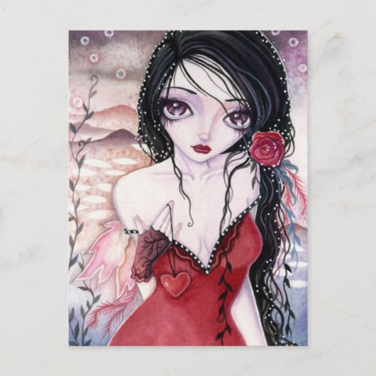 Ein und nur Herz - Postkarte (Vorderseite)