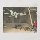 Ein - und wieder aus dem Teller von "The Advent Postkarte (Vorderseite)