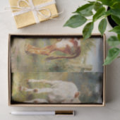 Ein unerwarteter Gast von Herbert William Weekes Seidenpapier (Geschenk)