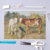 Ein unerwarteter Gast von Herbert William Weekes Seidenpapier (Handwerk)