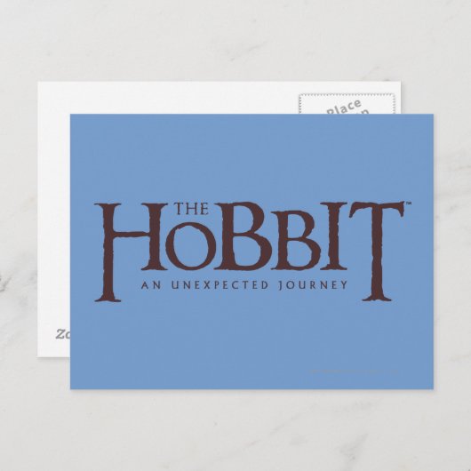 EIN UNERWARTETER JOURNEY™-Logo-Solid Postkarte (Vorne/Hinten)