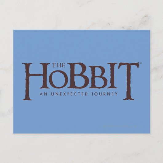 EIN UNERWARTETER JOURNEY™-Logo-Solid Postkarte (Vorderseite)