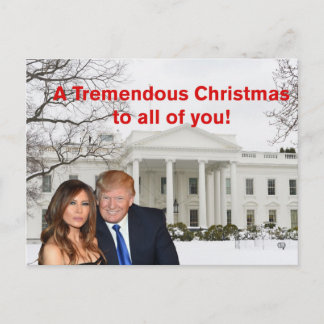 Ein unglaubliches Weihnachtsfest aus Donald und Me Feiertagspostkarte
