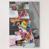 Ein unheimliches Kind in der U-Bahn Puzzle (Vertikal)