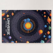 Ein Universum in Pixel Art Puzzle (Horizontal)