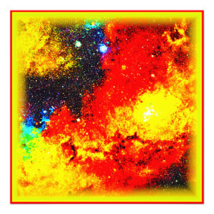 Ein Universum mit hellen Farben. Jetzt kaufen Fotodruck