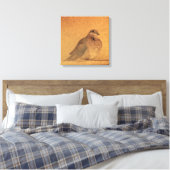 Ein unschuldiger Moment Leinwanddruck (Insitu (Schlafzimmer))