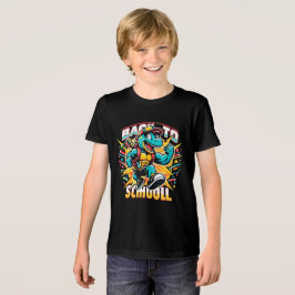 Ein unterhaltsamer und energiegeladener "Back to S Tri-Blend Shirt