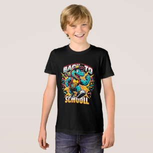 Ein unterhaltsamer und energiegeladener "Back to S Tri-Blend Shirt