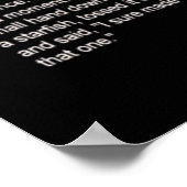 Ein Unterschied Poster (Ecke)