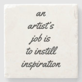 Ein Untersetzer aus einer künstlerischen Karriere (Vorderseite)