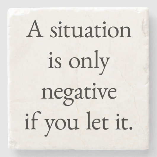 Ein Untersetzer aus Marmorstein (Vorderseite)