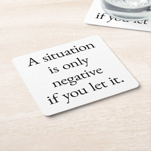 Ein Untersetzer zum Lagepapier (angewinkelt)