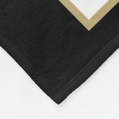 Ein unvergessliches Geschenk! Custom High School G Fleecedecke (Ecke)