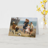 Ein unwahrscheinliches Paar | Arthur John Elsley Karte (Gelbe Blume)