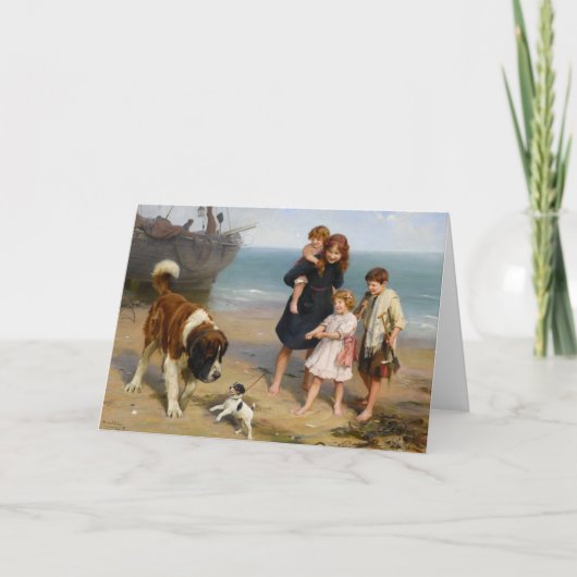 Ein unwahrscheinliches Paar | Arthur John Elsley Karte (Vorderseite)