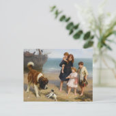 Ein unwahrscheinliches Paar | Arthur John Elsley Postkarte (Stehend Vorderseite)