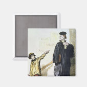 Ein unzufriedener Kunde Magnet (Vorderseite/Rückseite)