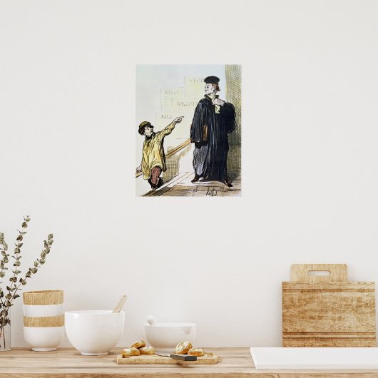 Ein unzufriedener Kunde Poster (Küche)