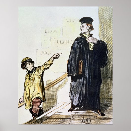 Ein unzufriedener Kunde Poster (Vorne)