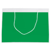 Ein üppiger, grüner Farn mit zartem, verzaubertem Große Geschenktüte (Vorderseite)