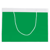 Ein üppiger, grüner Farn mit zartem, verzaubertem Große Geschenktüte (Rückseite)