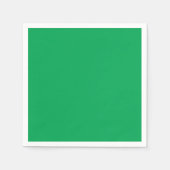 Ein üppiger, grüner Farn mit zartem, verzaubertem  Serviette (Vorderseite)