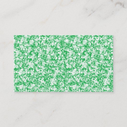 Ein üppiger, grüner Farn mit zarten, rauen Fronten Visitenkarte (Vorderseite)