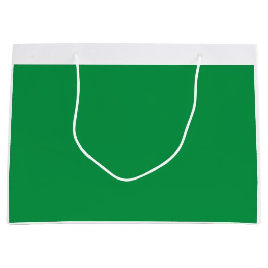 Ein üppiger Wald voller Grün Große Geschenktüte (Vorderseite)