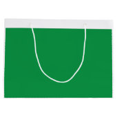 Ein üppiger Wald voller Grün Große Geschenktüte (Rückseite)